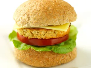 Kadhai Mayo Aloo Tikki Burger