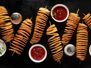 Peri Peri Spiral Potato