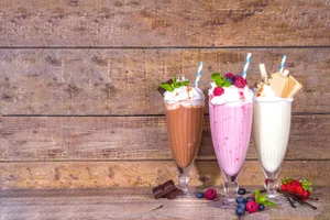 Blue Berry Flavour Shake