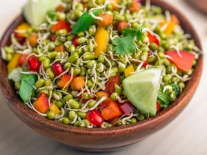 (Half) Sprouts Chaat