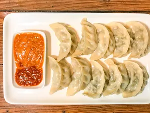 Steamed Paneer Maida Momos