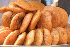 Chole Matar Kachori Chaat