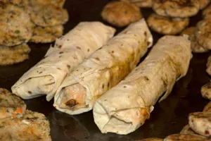 Double Egg Chicken Roll