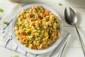 Veg Singapuri Fried Rice