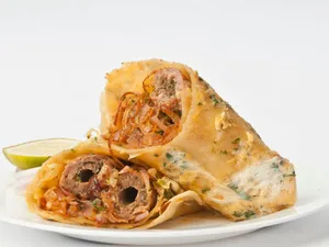 Mutton Seekh Kabab Roll