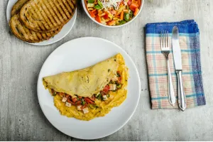 Amul Butter Double Egg Bread omelette