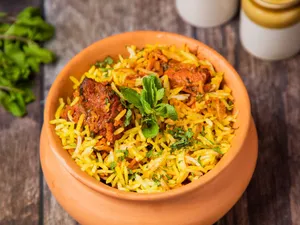 Chicken Mushroom Fried Rice