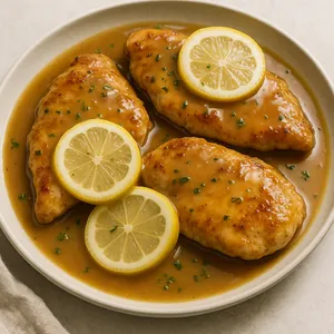 Dry Lemon Chicken