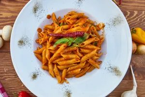 Mix Sauce Cheese Pasta