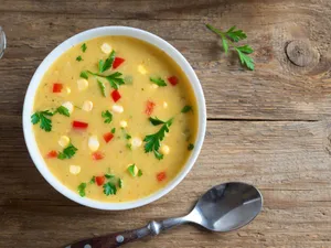 Lemon Coriander Clear Soup