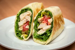 Veg Chicken Tikka Roll