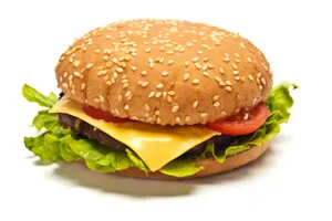 Mix Veg Tikki Burger with Cheese