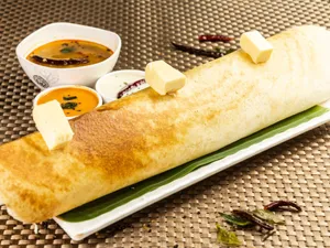 Butter Rava Masala Dosa