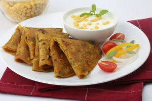 Paneer Pyaaz Paratha