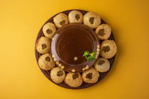 आटा गोलगप्पे