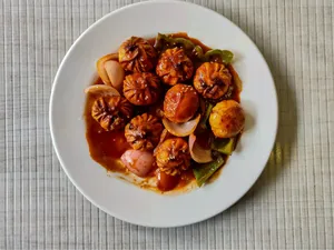 Chilli Mushroom Gravy