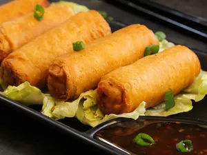 Double Soya Chaap Roll