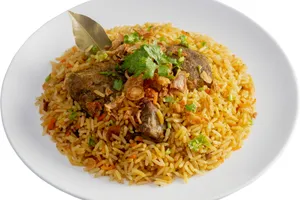(Half) Veg Biryani + Chaap