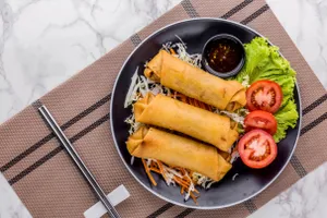 Veg Kurkure Spring Roll
