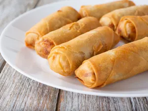 Cheese and Corn Cigar Roll