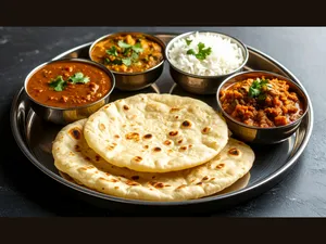 Thali - Tawa Roti