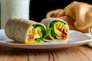 Single Egg Chaap Roll