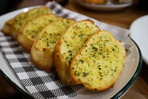 Garlic Bread Margherita with Corn