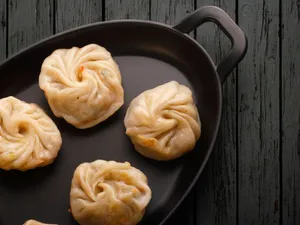 Steamed Veg Maida Momos
