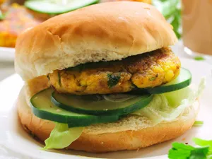 (Nutralite) Aloo Tikki Burger