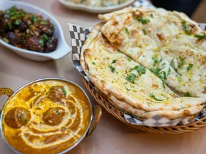 Veg Thali - Aloo Naan
