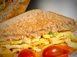 Boiled Egg Salad Sandwich