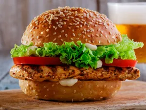 Mix Veg Tikki Burger