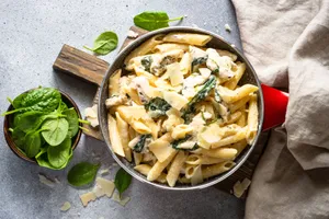 Paneer Double Egg Pasta