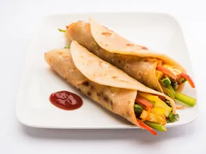 Chicken Tikka Rumali Roll