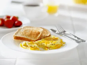 Double Anda Double Bread Omelette