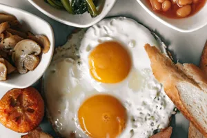 (Amul butter) Half Fry
