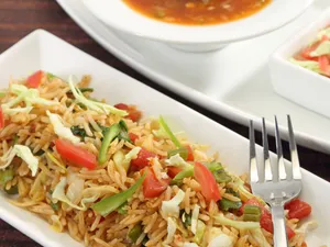 Combo Chicken Manchurian Rice