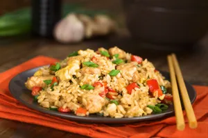 Chicken Garlic Fried Rice