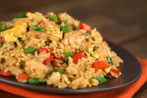 Egg Singapore Rice