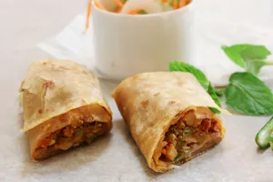 Paneer Double Egg Roll