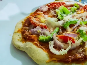 Cheese Capsicum Pizza