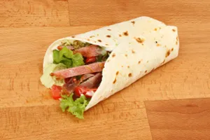 Adana Turkish Kabab Rumali Roll - Half