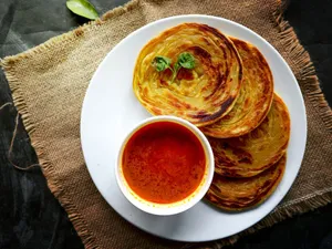 Ulta Tawa Paratha