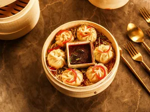Fried Chilli Paneer Momos