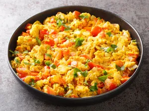 4 Egg Bhurji
