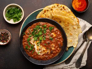 Veg Thali - Tandoori Roti
