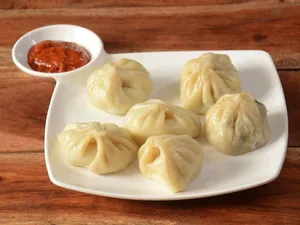 Fried Soya Butter Garlic Momos
