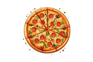 Everything on it Pizza