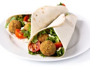 Single Egg Bhujiya Roll