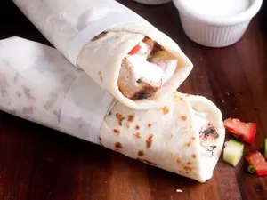 Rumali Roll Mushroom Afghani